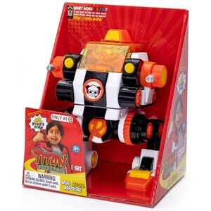 Ryan's World Titan Universe Mini Mecha Machine Set NIB